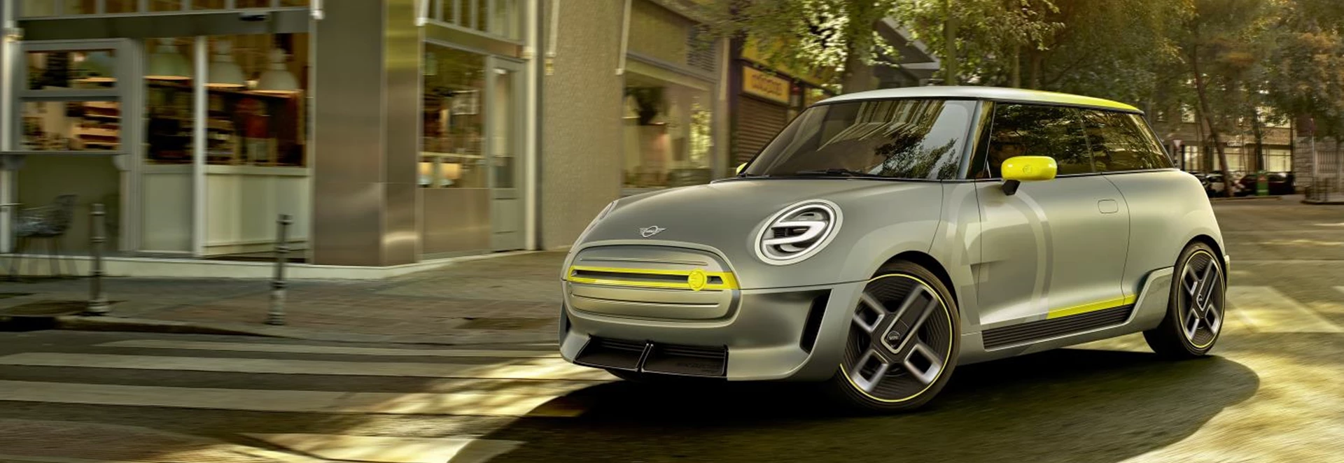 MINI concept car previews first all-electric production model 